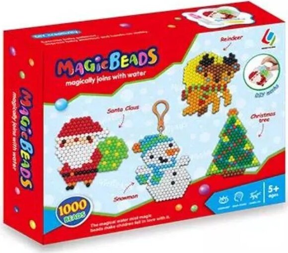 Kulcstartó készítő szett karácsonyi mintákkal