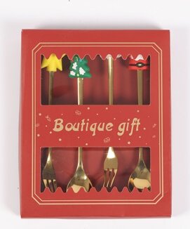 IRIS KT-251 Karácsonyi konyhai kanálkészlet (4db)