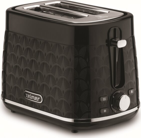Zelmer ZTS8010 2 szeletes 930W Kenyérpirító - Fekete Zelmer ZTS8010 2 szeletes 930W Kenyérpirító - Fekete