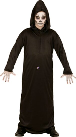 Widmann Kaszás jelmez - 128 cm Fekete