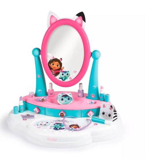 Smoby Gabi babaháza szépségszett fésülködőasztal