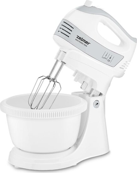 Zelmer ZHM2459S Tálas Kézi Mixer 2,5L 700W - Fehér Zelmer ZHM2459S Tálas Kézi Mixer 2,5L 700W - Fehér