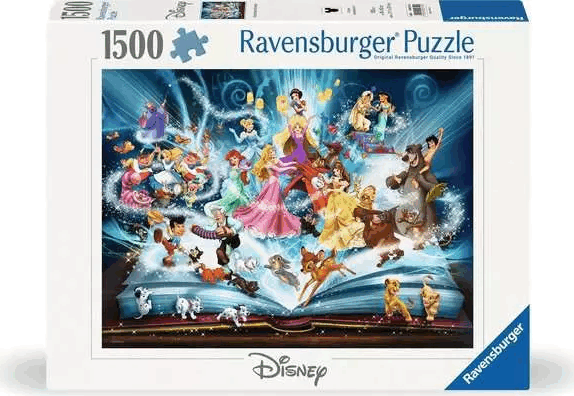 Ravensburger 12000710 - Disney varázslatos mesekönyve puzzle 1500 darabos