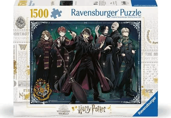 Ravensburger 12001222 - Harry Potter Gryffindor vs.Slytherin puzzle 1500 darabos