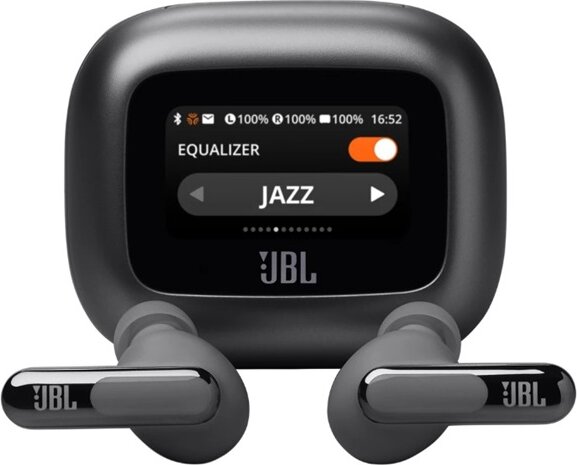JBL Live Beam 3 Vezeték nélküli bluetooth Fülhallgató Headset Aktív zajszűrővel - Fekete JBL Live Beam 3 Vezeték nélküli bluetooth Fülhallgató Headset Aktív zajszűrővel - Fekete