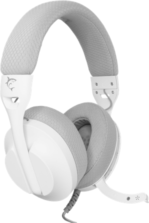 White Shark Parrot Vezetékes Gaming Headset - Fehér/Szürke White Shark Parrot Vezetékes Gaming Headset - Fehér/Szürke