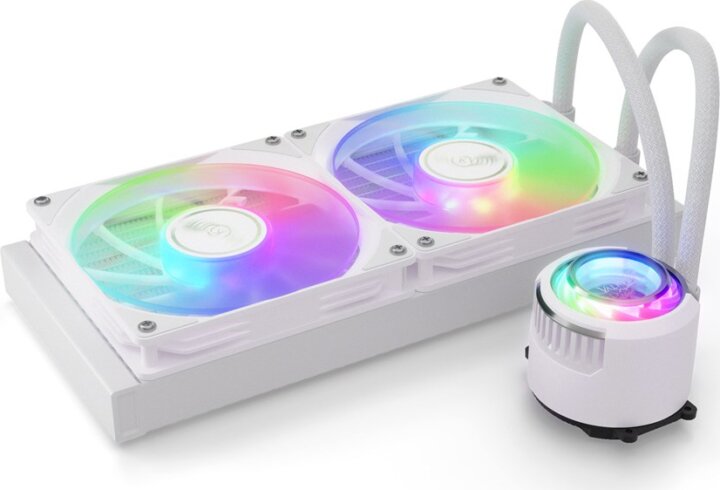 Valkyrie Jarn 280 ARGB All In One Univerzális CPU Vízhűtés - Fehér