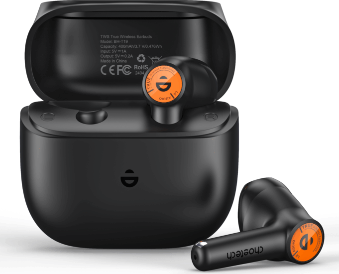 Choetech BH-T19 TwinkleMinis ENC TWS Wireless Headset - Fekete Choetech BH-T19 TwinkleMinis ENC TWS Wireless Headset - Fekete