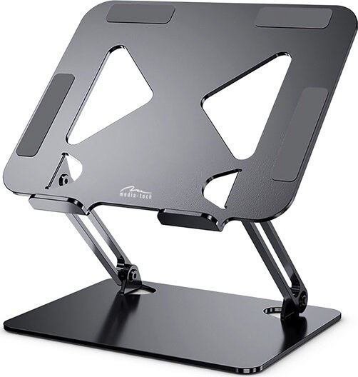 Media-Tech Állítható Laptop Állvány 10-17" - Fekete