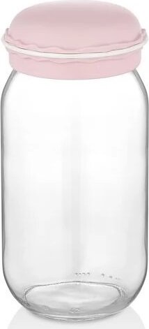 Iris HN-1366 Macaron Üveg fűszertartó 1000ml - Pink / menta / sárga / lila színekben