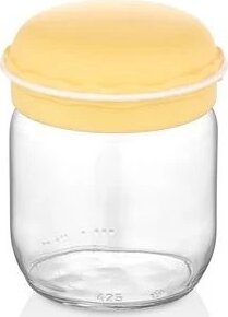 Iris HN-1364 Macaron Üveg fűszertartó 425ml - Pink / menta / sárga / lila színekben