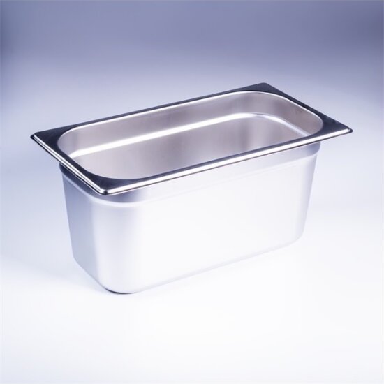 TOO KT-346 GN Rozsdamentes acél tálaló edény 150mm mély - Szürke