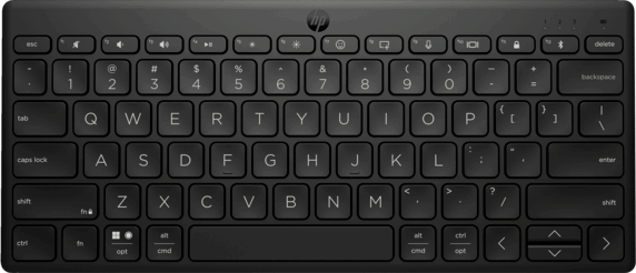 HP 355 Wireless Bluetooth Slim Billentyűzet HUN - Fekete