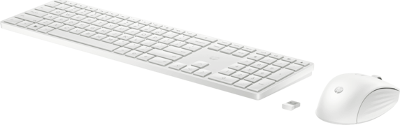 HP 655 Wireless Slim Billentyűzet HUN + Egér - Fehér