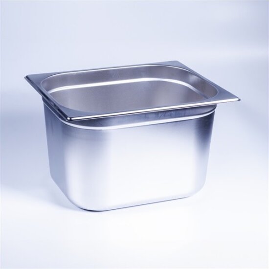 TOO KT-341 GN Rozsdamentes acél 1/2-es tálaló edény 200mm mély- Szürke