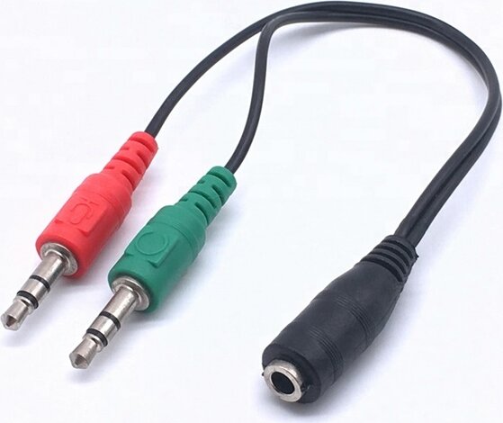 BlackBird BH1262 3.5mm jack anya - 2x 3.5mm jack apa Adapter