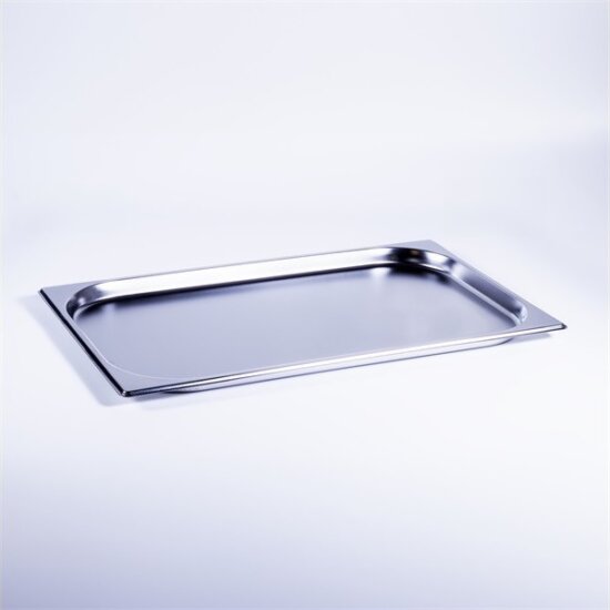 TOO KT-330 GN Rozsdamentes acél 1/1-es tálaló edény 20mm mély - Ezüst