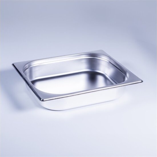 TOO KT-338 GN Rozsdamentes acél 1/2-es tálaló edény 65mm mély - Ezüst