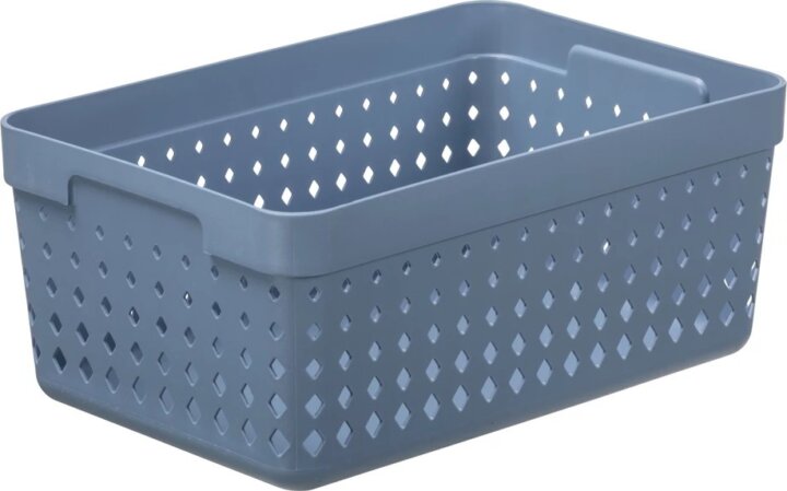 Iris Seoul Műanyag Tárolókosár 3.4L - Kék