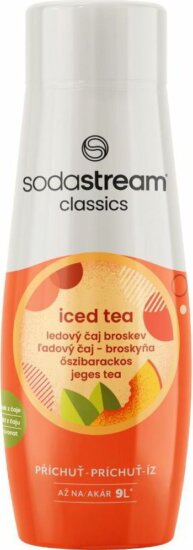 SodaStream Ice Tea Barack ízű Szódagép szörp 440ml