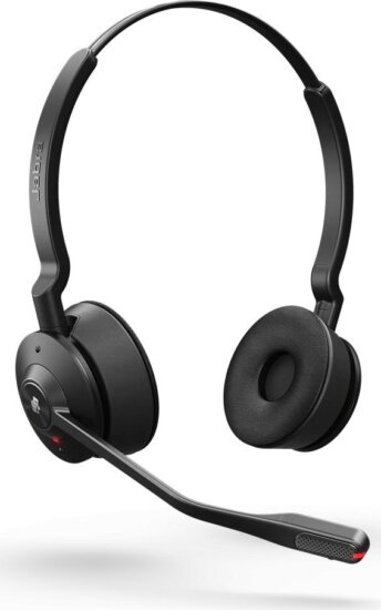 Jabra Engage 45 SE Wireless DECT USB-C Call Center Stereo Headset - Fekete