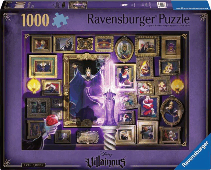 Ravensburger Disney gonosztevők - Gonosz mostoha 1000 darabos puzzle Ravensburger Disney gonosztevők - Gonosz mostoha 1000 darabos puzzle