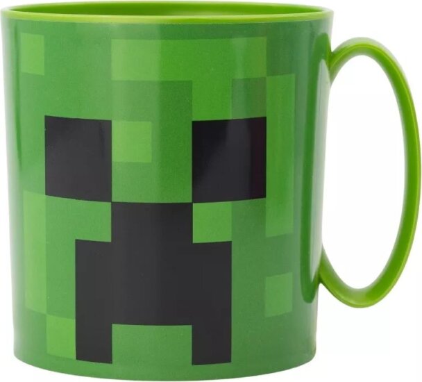 QX Toys Minecraft Műanyag mikrózható gyerek Bögre 350 ml - Mintás