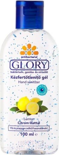 Hagleitner Glory/HC Citrom illatú Kézfertőtlenítő gél 100ml