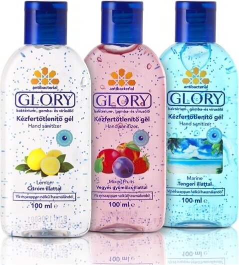 Hagleitner Glory/HC Vegyes gyümölcs illatú Kézfertőtlenítő gél 100ml Hagleitner Glory/HC Vegyes gyümölcs illatú Kézfertőtlenítő gél 100ml