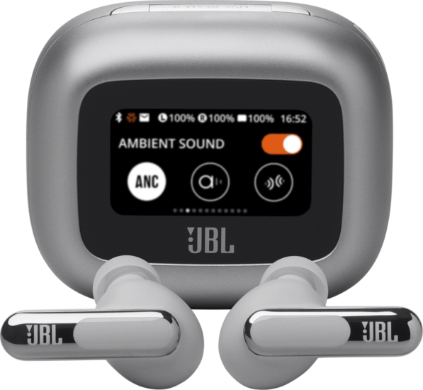 JBL Live Beam 3 Bluetooth Fülhallgató Headset - Ezüst JBL Live Beam 3 Bluetooth Fülhallgató Headset - Ezüst