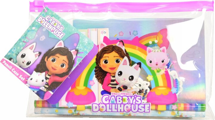 Smoby Gabi babaháza Töltött cipzáras Tolltartó készlet lányoknak - Mintás