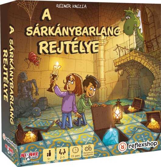 Reflex A sárkánybarlang rejtélye stratégiai társasjáték