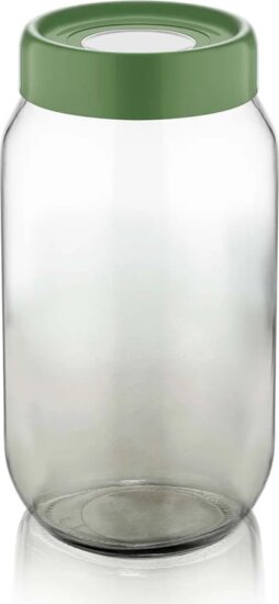 Iris C-00429 Rainbow Üveg ételtároló 1,0L - Zöld Iris C-00429 Rainbow Üveg ételtároló 1,0L - Zöld