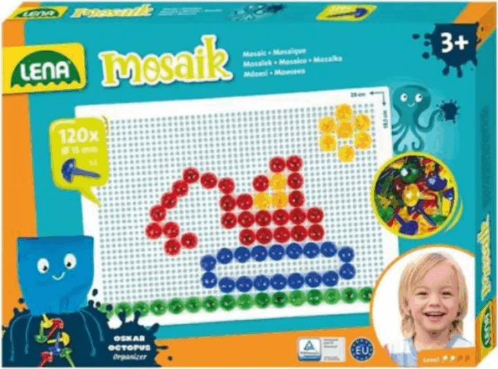 Lena 15mm Pötyi képkirakó játék - 120 darabos