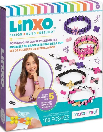 Make It Real LinXo karkötőkészítő szett - Popsztár stílus