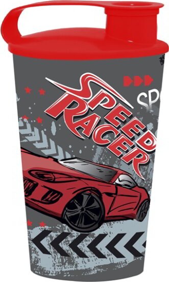 Iris Speed Racer Műanyag gyerek pohár tetővel 340ml - Mintás Iris Speed Racer Műanyag gyerek pohár tetővel 340ml - Mintás