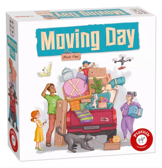 Piatnik Moving Day Ügyességi és kooperatív társasjáték