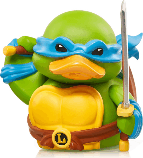 Numskull Tubbz Boxed Tini Mutáns Ninja Teknőcök - Leonardo gumikacsa figura Numskull Tubbz Boxed Tini Mutáns Ninja Teknőcök - Leonardo gumikacsa figura