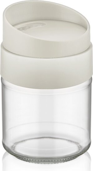 Iris C-00160 Garda Üveg Fűszerszóró 212ml - Fekete / Szürke / Elefántcsont