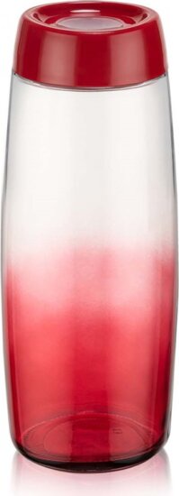 Iris C-00430 Rainbow Üveg ételtároló edény 1,6L - Piros