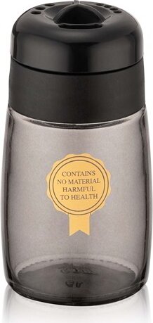 Iris C-00366 Black Pearl Üveg fűszerszóró 100ml - Fekete