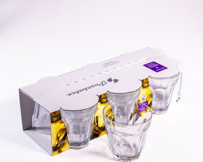 Pasabahce Baroque Water 300ml Vizes üveg pohár szett 6 darabos