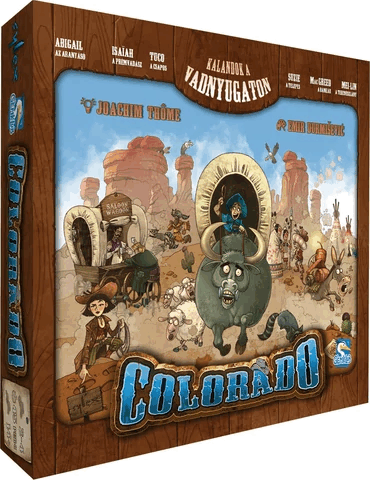 Gém Klub Colorado - Kalandok a vadnyugaton különleges családi társasjáték
