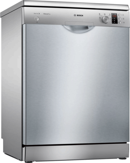 Bosch SMS25AI05E Szabadonálló mosogatógép 60 cm 12 teríték - Inox