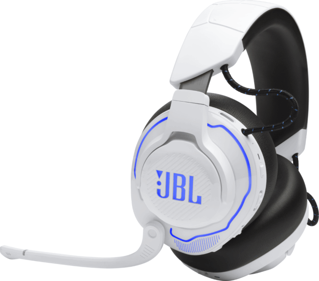 JBL Quantum 910P Console Wireless Bluetooth Fejhallgató Headset - Fehér/Kék JBL Quantum 910P Console Wireless Bluetooth Fejhallgató Headset - Fehér/Kék