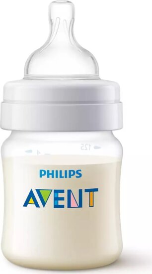 Philips SCY100/01 műanyag Cumisüveg 125ml - Átlátszó