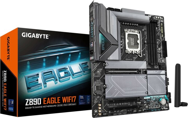 Gigabyte Z890 Eagle WIFI7 DDR5 Intel s1851 ATX Alaplap