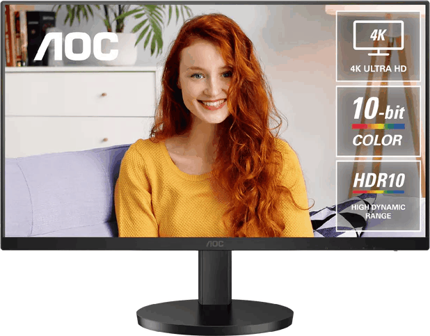AOC 27" U27B3AF 16:9 UHD IPS Monitor - Fekete AOC 27" U27B3AF 16:9 UHD IPS Monitor - Fekete