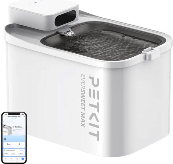 Petkit Eversweet Max Okos Automata Kisállat Itató 3L - Fehér
