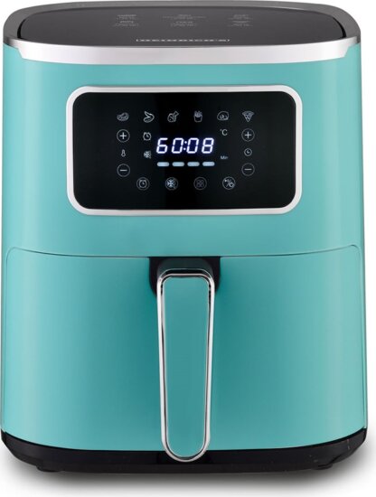 Heinrich‘s HFR 8216 AirFryer Forrólevegős sütő 5,0L 1450 Watt - Zöld Heinrich‘s HFR 8216 AirFryer Forrólevegős sütő 5,0L 1450 Watt - Zöld